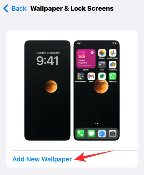iOS 16에서 iPhone 잠금 화면의 사진을 변경하는 방법