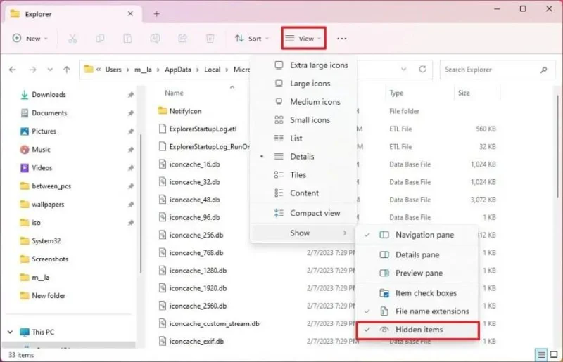 วิธีล้างแคชภาพขนาดย่อใน Windows 11