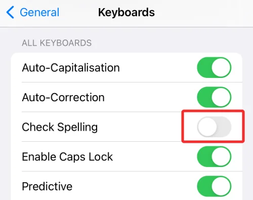 วิธีปิดการตรวจตัวสะกดบน iPhone