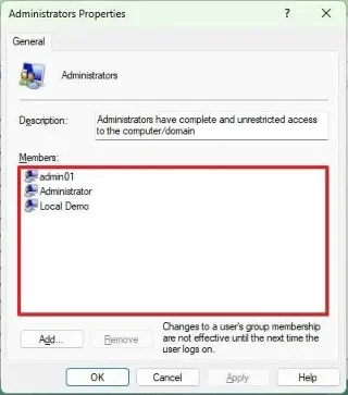 วิธีตรวจสอบว่าบัญชีเป็นผู้ดูแลระบบหรือมาตรฐานบน Windows 11