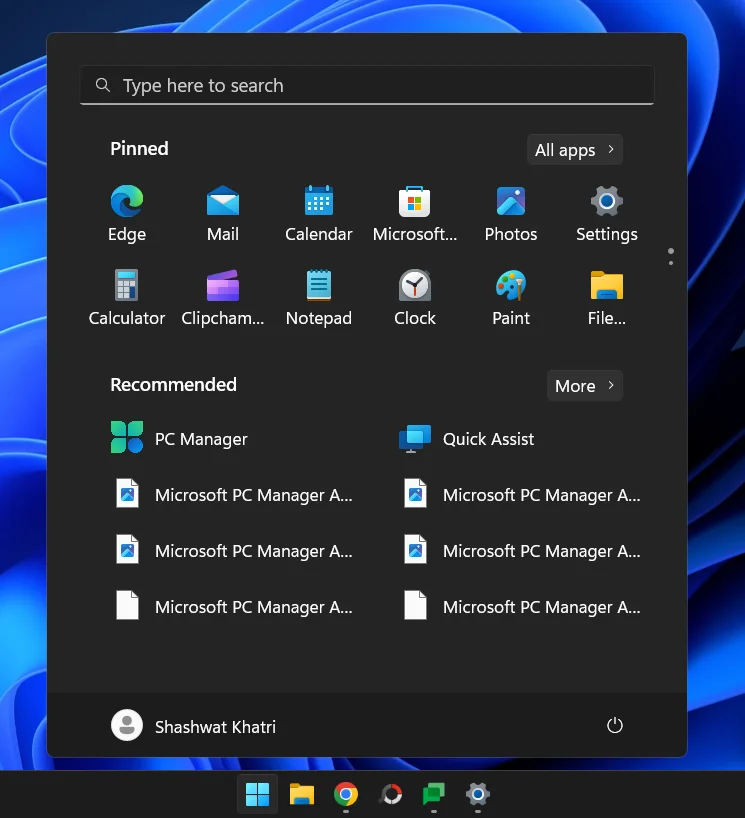 วิธีเปลี่ยนเค้าโครงเมนู Start ใน Windows 11