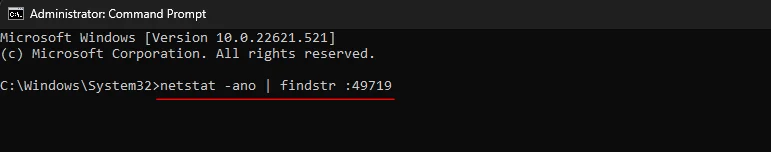 วิธีฆ่ากระบวนการบนพอร์ตบน Windows 11