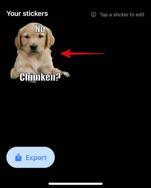 IOS 16: 사진으로 스티커를 만드는 방법