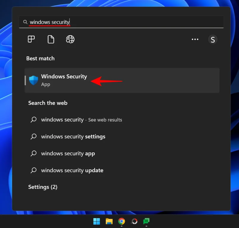 วิธีเปิดใช้งาน Windows Defender ใน Windows 11