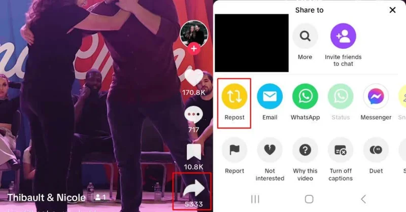 TikTok에서 재게시물을 실행 취소하거나 삭제하는 방법