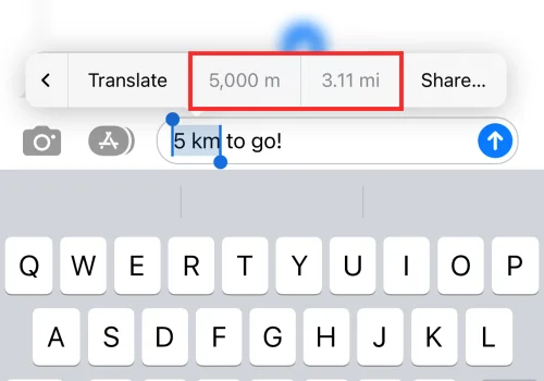 iOS 16의 iPhone에서 측정항목을 매우 빠르게 변환하는 방법