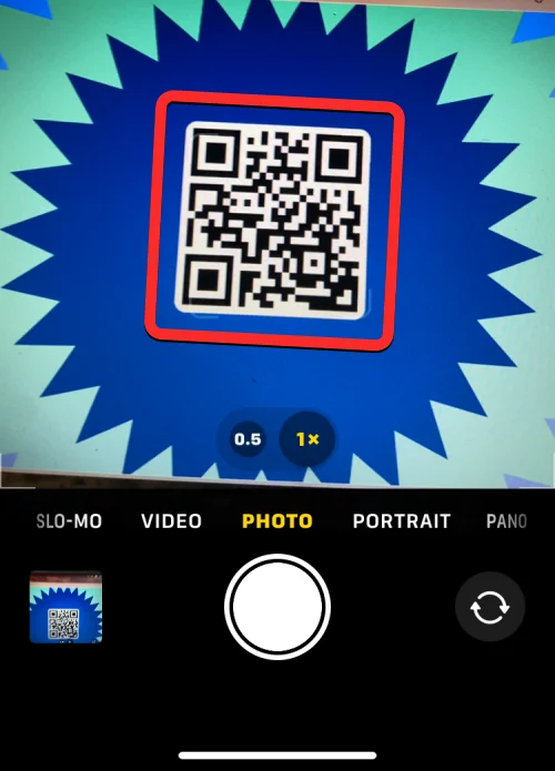 iPhone에서 QR 코드를 스캔하는 방법
