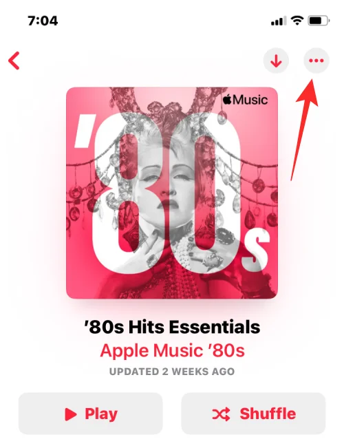 iOS 16의 Apple Music에서 재생 목록을 정렬하는 방법