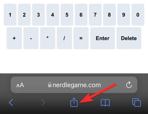 iPhone이나 Android에서 앱이나 웹으로 Nerdle을 플레이하는 방법