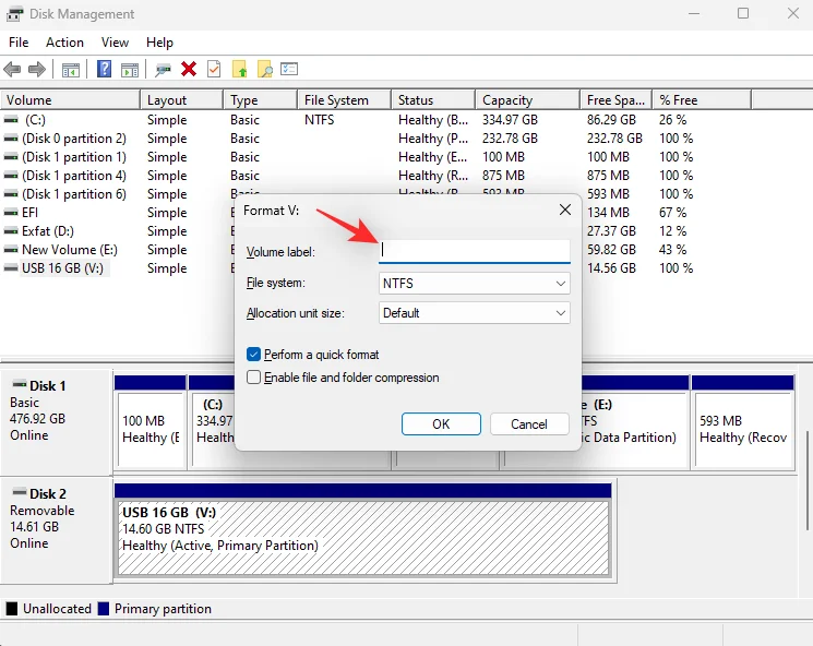 5 วิธีง่ายๆ ในการฟอร์แมต USB เป็น NTFS Windows 11
