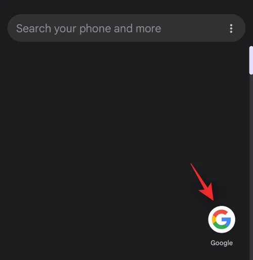 Google 앱 비활성화