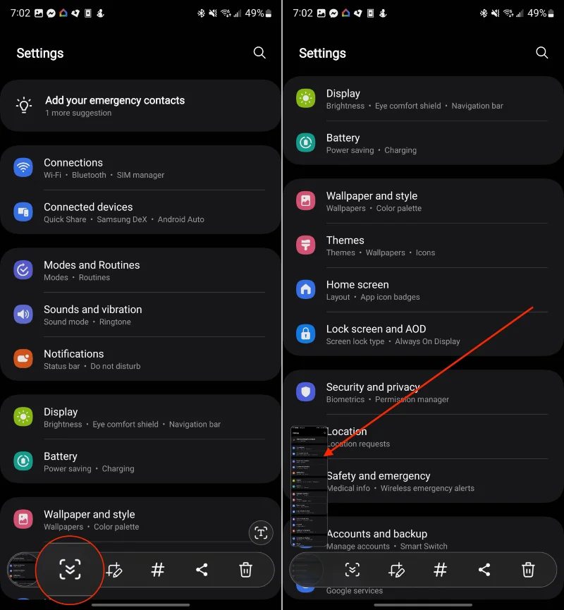 Samsung Galaxy S24: How to Screenshot