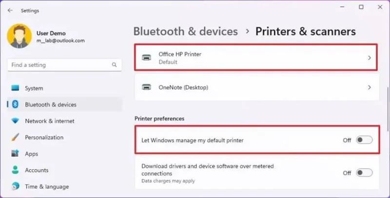 วิธีการตั้งค่าเครื่องพิมพ์เริ่มต้นใน Windows 11