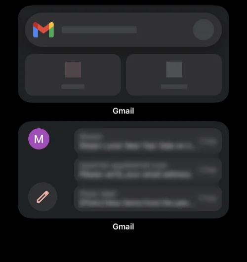 위젯을 사용하여 iPhone 홈 화면에서 Gmail을 확인하는 방법