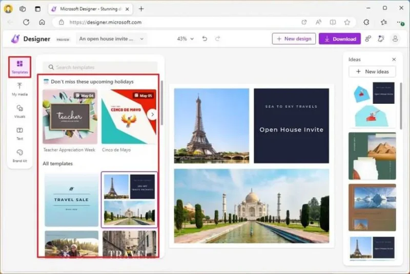 วิธีใช้ Microsoft Designer เพื่อสร้างกราฟิก