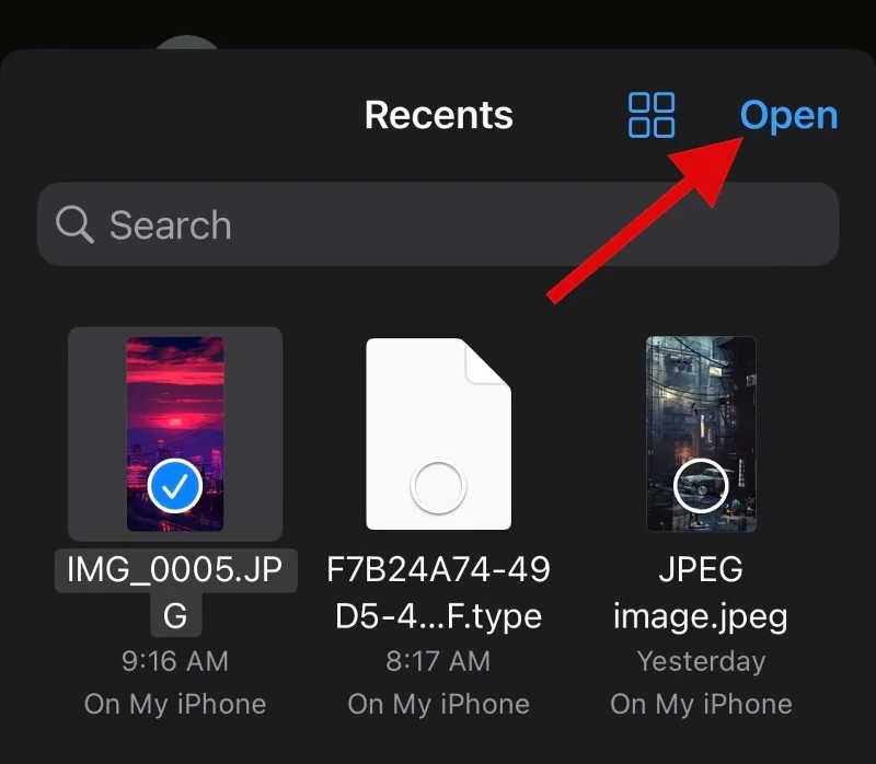 iPhone 또는 Android의 Whatsapp에서 사진을 문서로 보내는 방법
