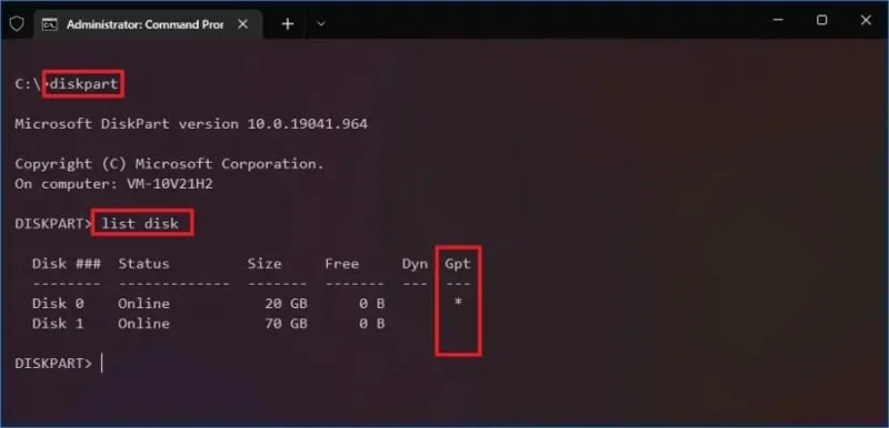 วิธีตรวจสอบสไตล์พาร์ติชัน (GPT หรือ MBR) บน Windows 11