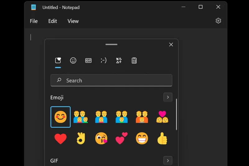 키보드 단축키를 사용하여 Windows 11에서 이모티콘을 사용하는 방법