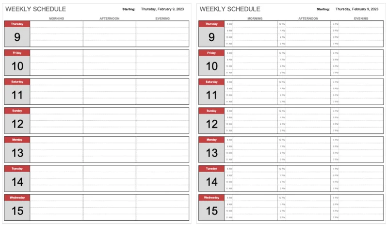 如何在 Microsoft Excel 中製定計劃