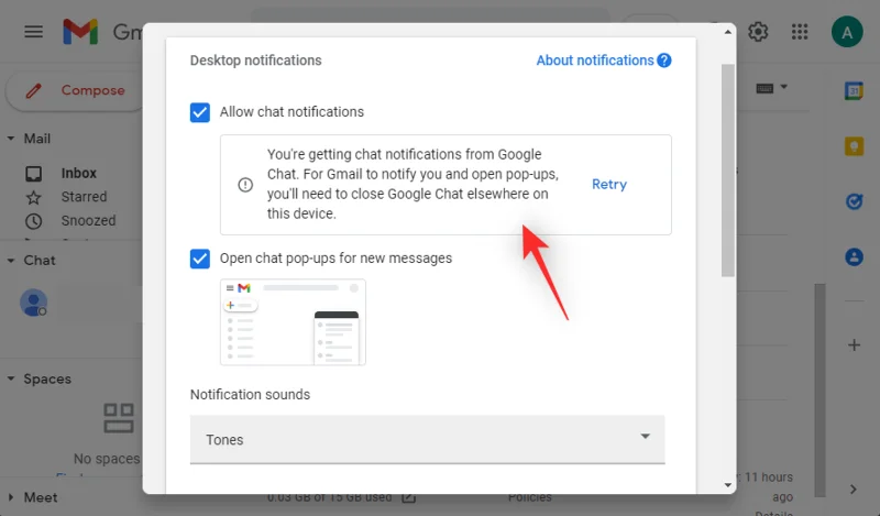 Google Chat에서 알림을 받지 못하시나요?  PC, iPhone 또는 Android에서 문제를 해결하는 방법