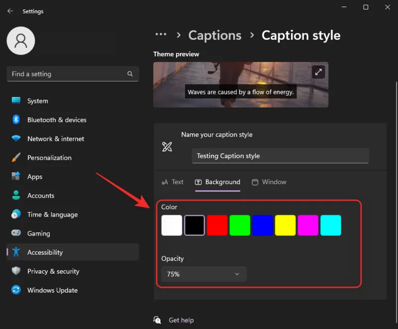 Windows 11에서 시스템 전체 라이브 캡션을 사용하는 방법