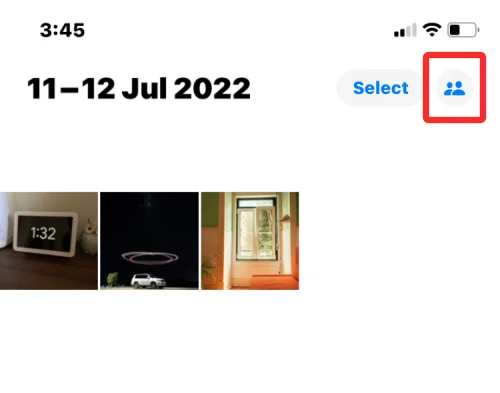IOS 16: 사진 앱의 공유 라이브러리로 사진을 전송하는 방법