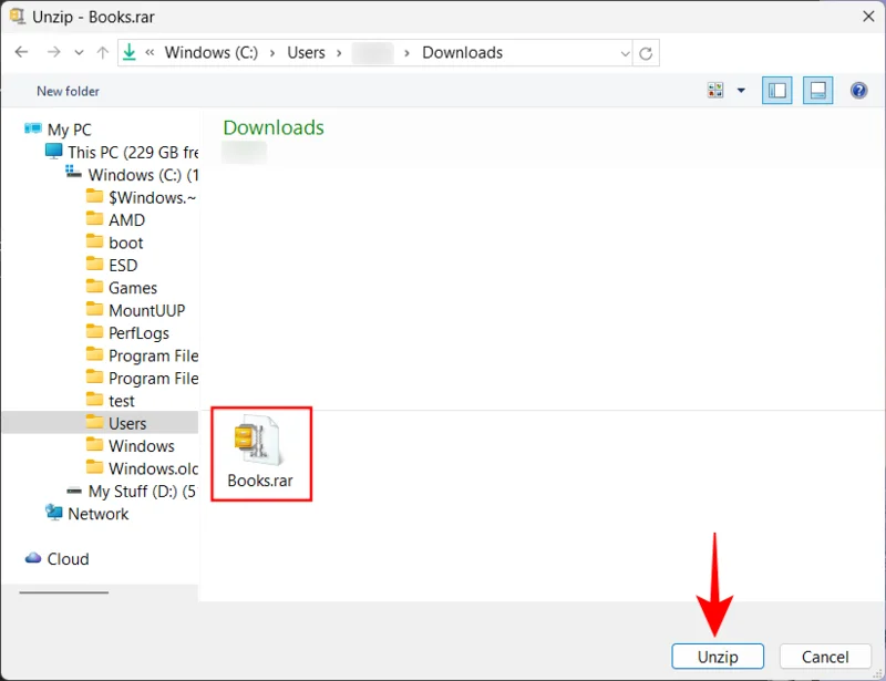 วิธีแยกไฟล์ใน Windows 11 [AIO] [2023]