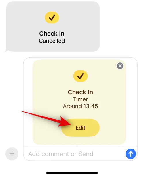 iOS 17에서 메시지 체크인을 사용하는 방법
