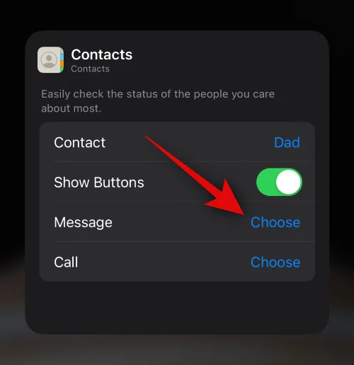 iOS 17 で連絡先ウィジェットの通話とメッセージ ボタンを有効にして使用する方法