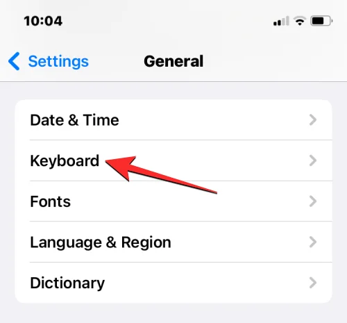 iPhone에서 키보드 기록을 지우는 방법