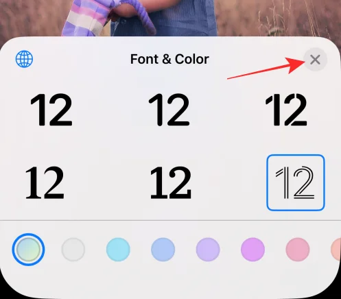 IOS 16: iPhone 잠금 화면의 색상 필터를 변경하는 방법