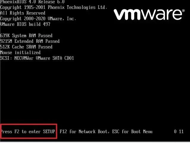 วิธีเปิดใช้งานการจำลองเสมือนด้วยฮาร์ดแวร์ใน UEFI (BIOS) บน Windows 11