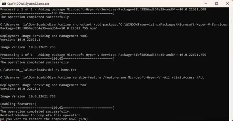วิธีเปิดใช้งาน Hyper-V บน Windows 11