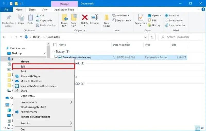 วิธีส่งออกและนำเข้ากฎไฟร์วอลล์เฉพาะใน Windows 10