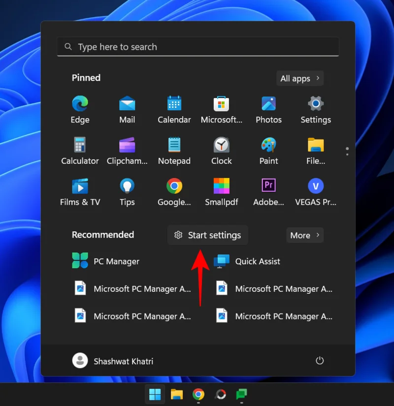 วิธีเปลี่ยนเค้าโครงเมนู Start ใน Windows 11