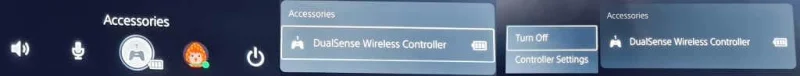 PS5 DualSense コントローラーの手動電源オフの方法