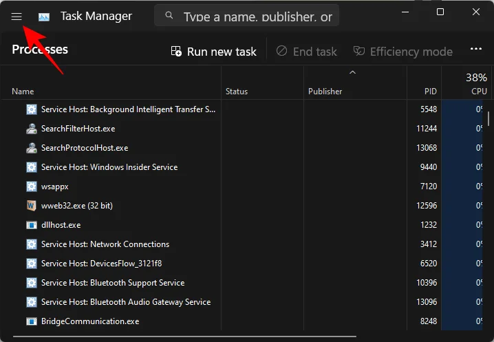 Windows 11 작업 관리자에서 우선 순위를 변경하는 방법