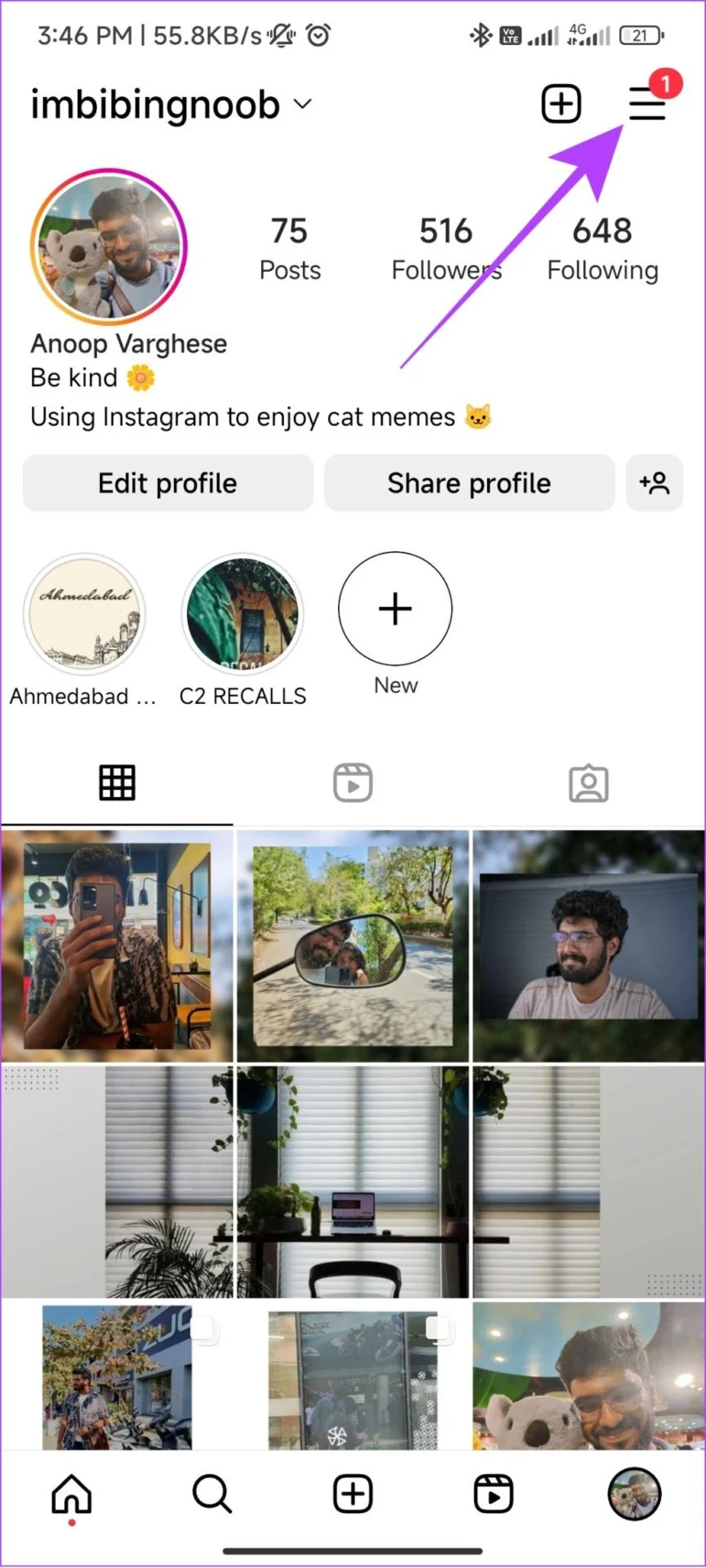 14 semplici modi per correggere l'opzione dei rulli che non viene visualizzata su Instagram