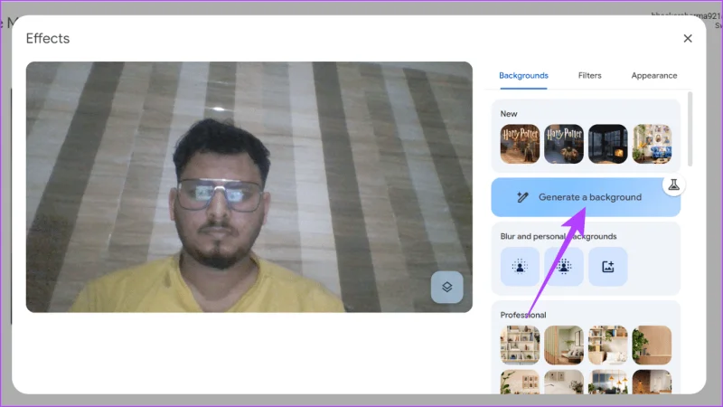 Hoe u Google Meet-achtergrond kunt genereren met Gemini AI