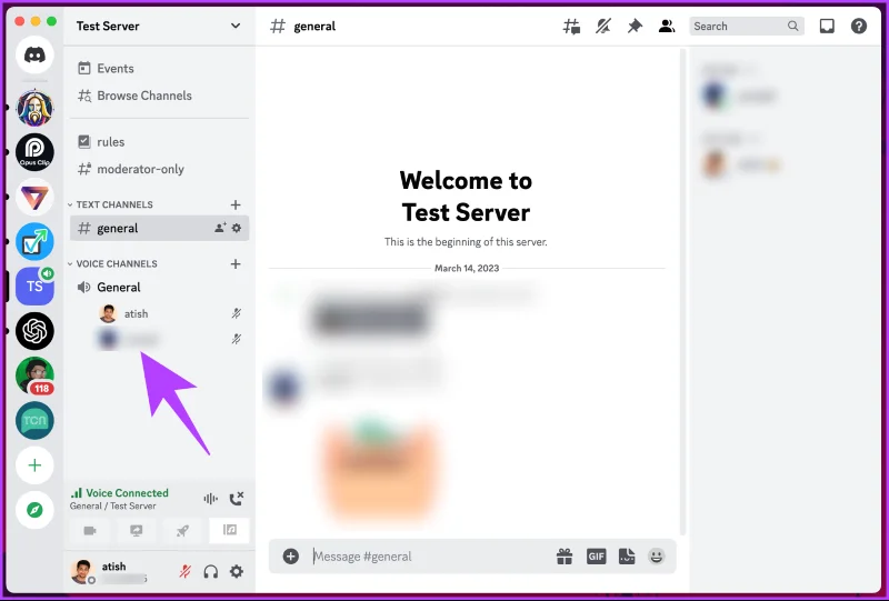 Come disattivare l'audio di qualcuno sul server Discord