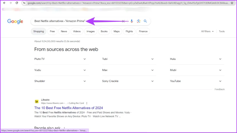 O que é pesquisar no Google ou digitar um URL