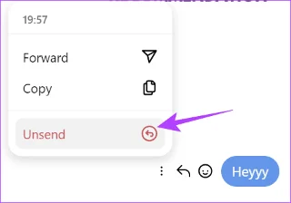 Comment annuler l'envoi ou supprimer des messages sur Instagram