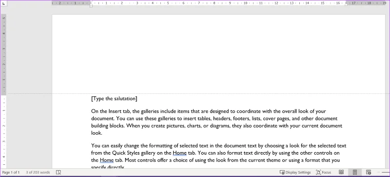Como usar a régua no Microsoft Word