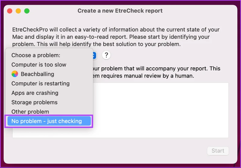 Come leggere e condividere il report di sistema su MacBook