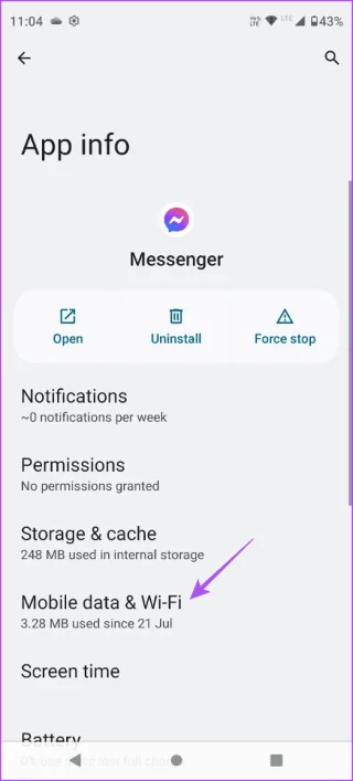8 migliori soluzioni per Facebook Messenger che funziona solo su Wi-Fi