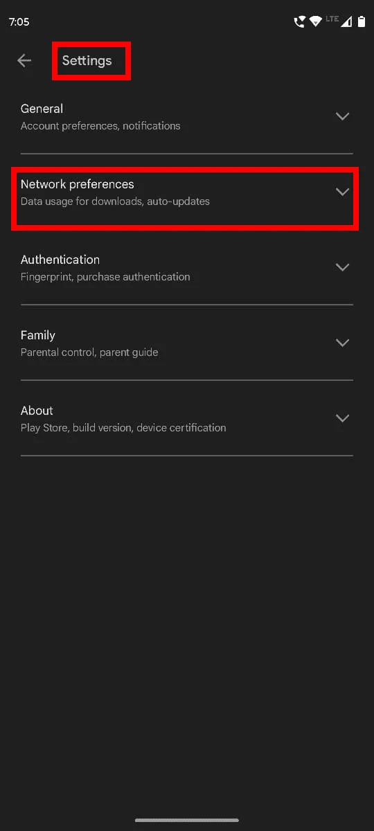 Solución – Google para Android se Muestra como Sin Conexión