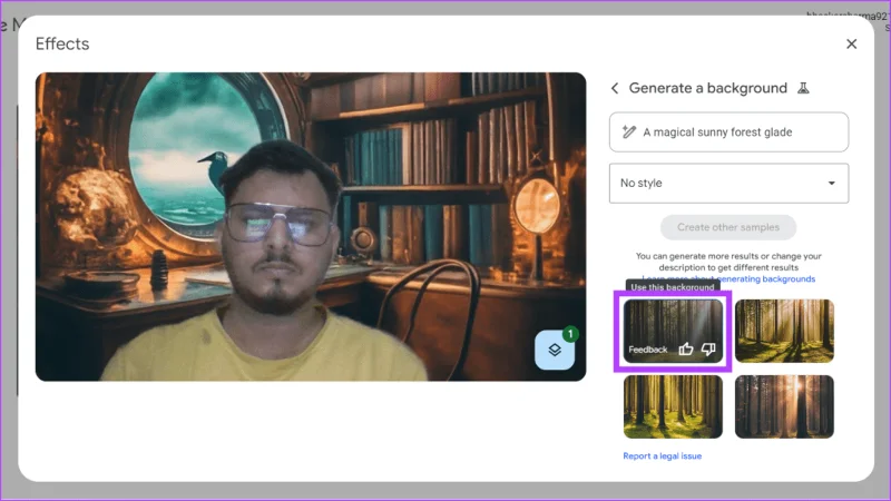 Hoe u Google Meet-achtergrond kunt genereren met Gemini AI