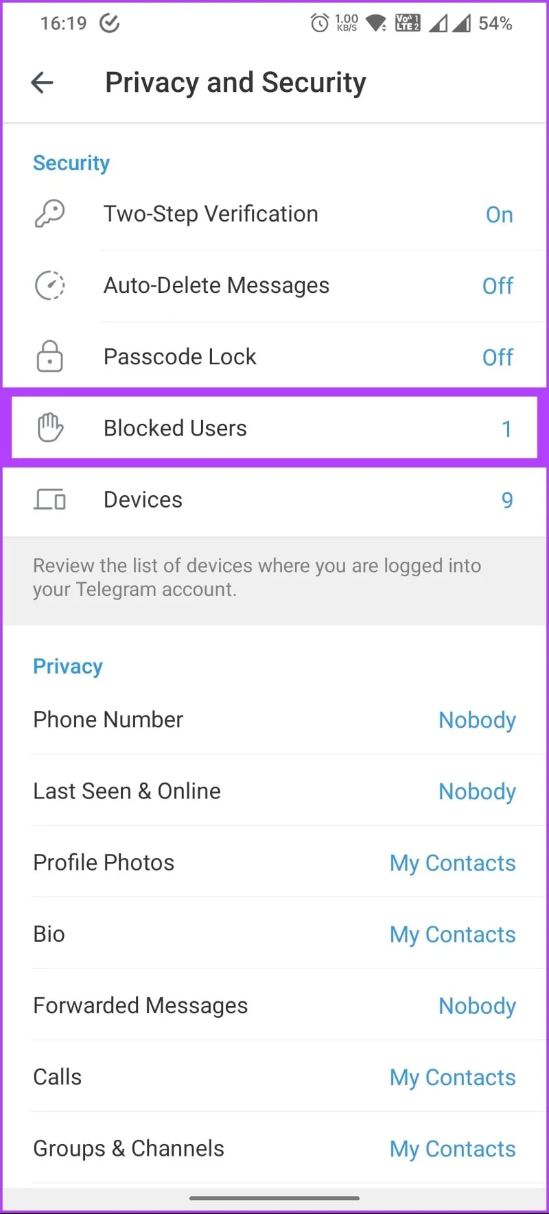 Hoe iemand op Telegram op desktop, Android of iOS te blokkeren
