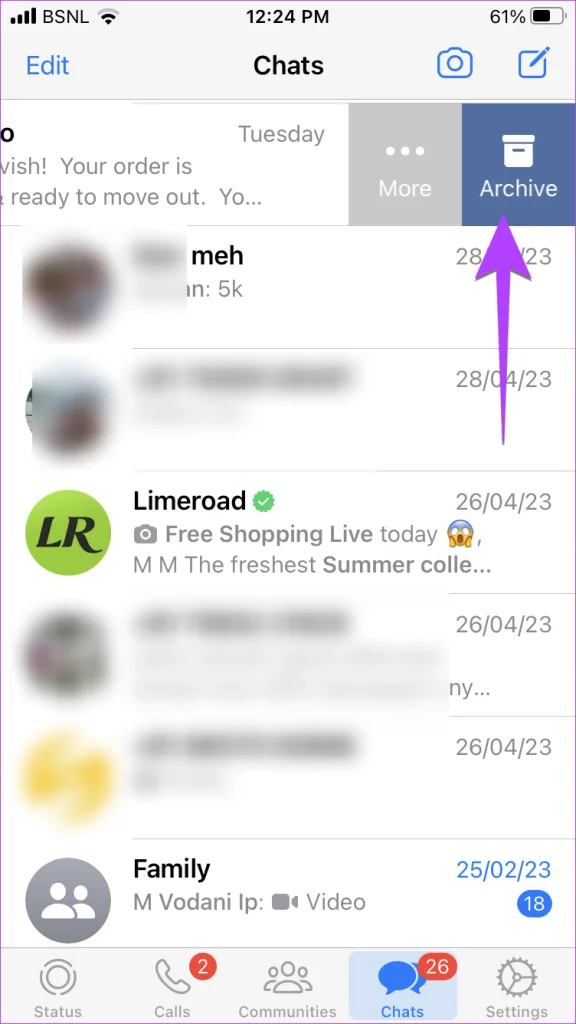 5 วิธีในการซ่อนการแชท WhatsApp