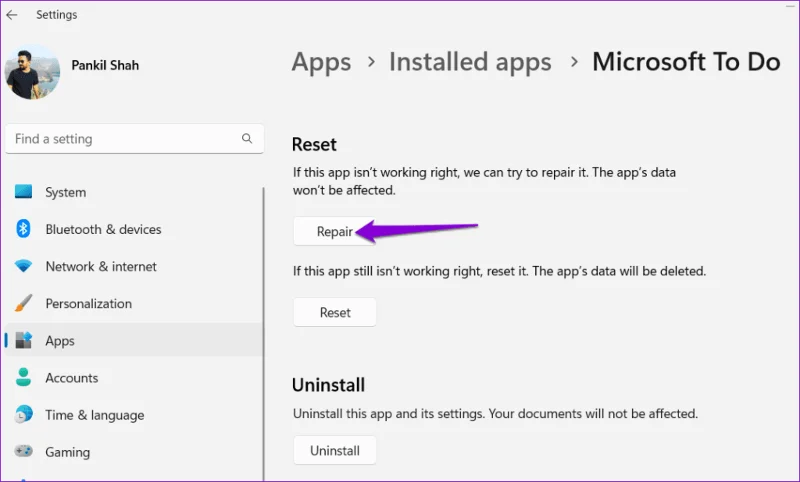 Las 7 mejores formas de arreglar la aplicación Microsoft To Do que no se sincroniza en Windows